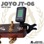 JOYO JT-06 Digital Guitar Tuner 440Hz Mini Clip-on Chromatic Tuner
