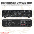 BEHRINGER U-PHORIA UMC204HD - SOUNDCARD RECORDING