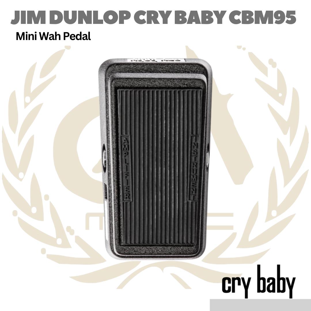 Jim Dunlop CBM95 Cry Baby Mini Wah Guitar Effects Pedal