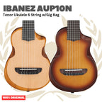 Ibanez AUP10N Tenor Ukulele 6 String w/Gig Bag - Gitar Lele