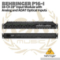 Behringer Powerplay P16-I 16-channel Input Module
