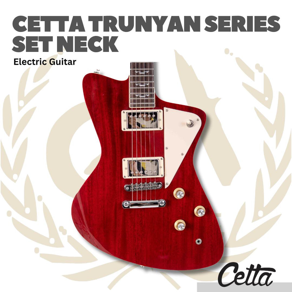 CETTA TRUNYAN SERIES SET NECK ELECTRIC GUITAR - GITAR ELEKTRIK