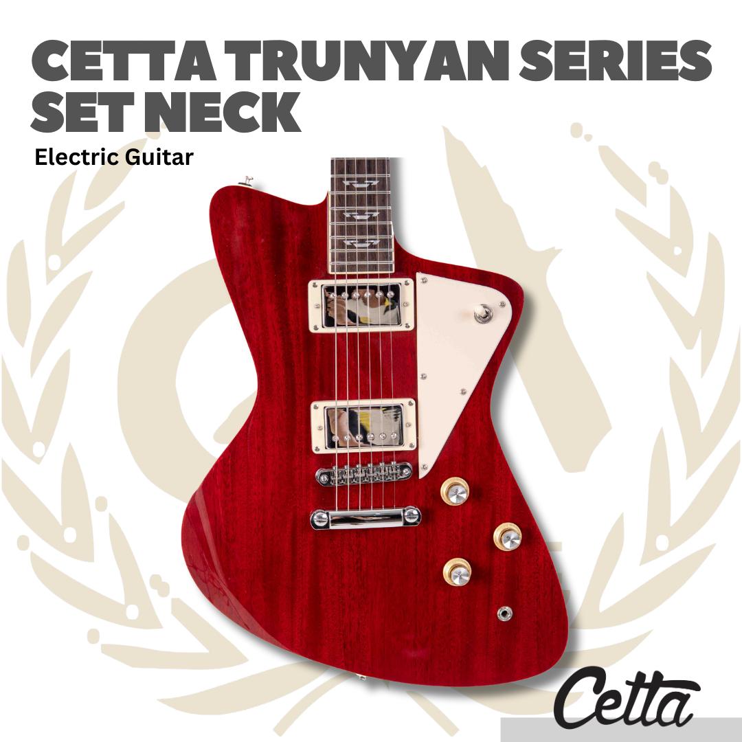 CETTA TRUNYAN SERIES SET NECK ELECTRIC GUITAR - GITAR ELEKTRIK
