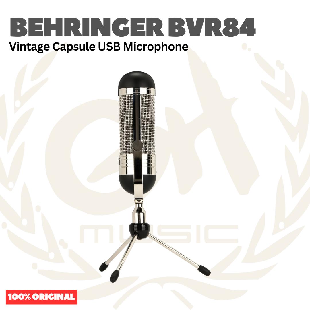 Behringer BVR84 Vintage Capsule USB Microphone - Mic Condenser