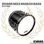 Evans MX2 Marching Bass Drum Head - Membran Drum