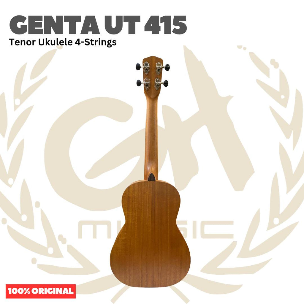 Genta UT 415 Tenor Ukulele 4-Strings - Ukulele Tenor 4 Senar Genta UT415 Original Asli