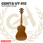 Genta UT 415 Tenor Ukulele 4-Strings - Ukulele Tenor 4 Senar Genta UT415 Original Asli