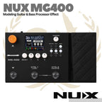 NUX MG400 Multi-Effect Pedal for Electric Guitar & Bass - Efek Gitar