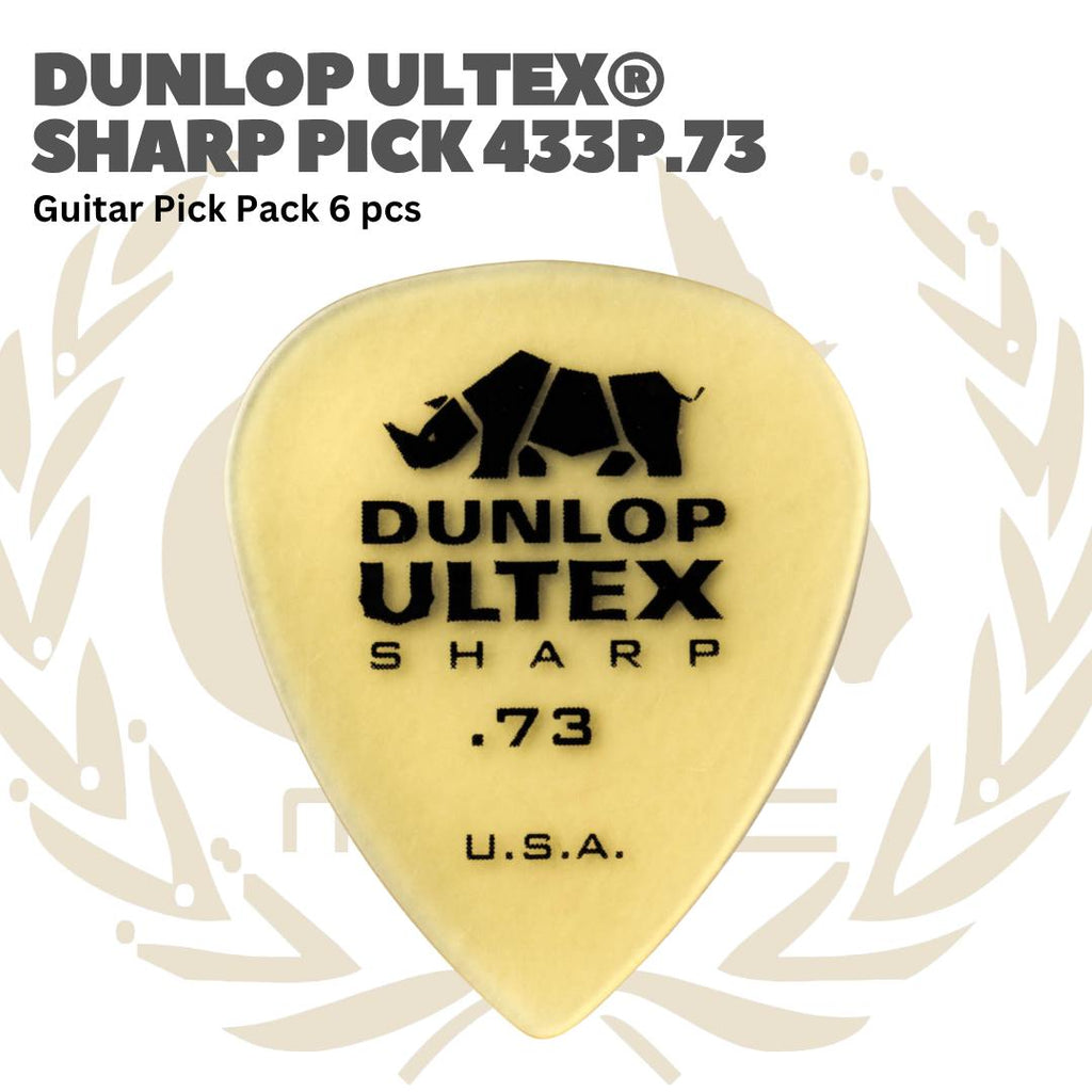 Dunlop Ultex Sharp Guitar Pick Pack 6 pcs - Pick Gitar