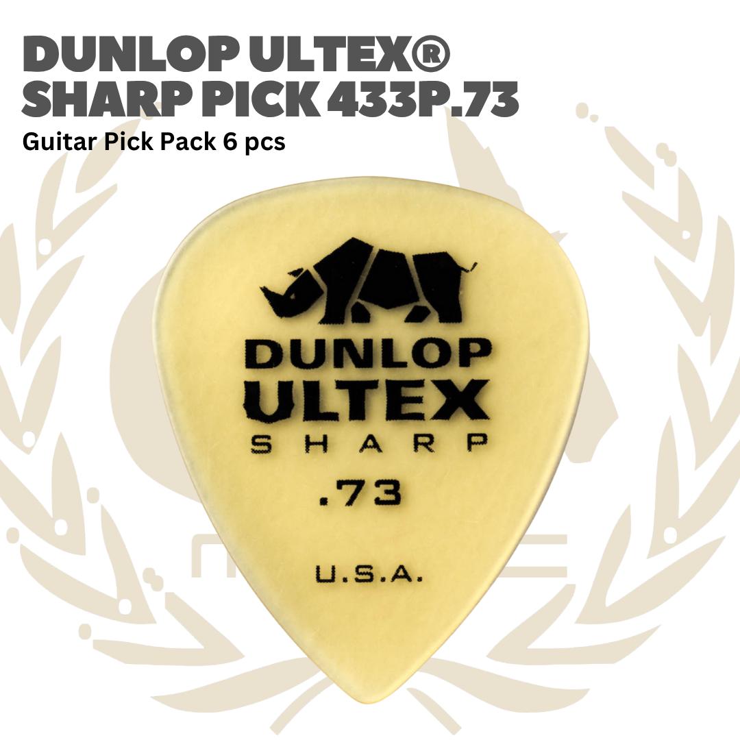 Dunlop Ultex Sharp Guitar Pick Pack 6 pcs - Pick Gitar