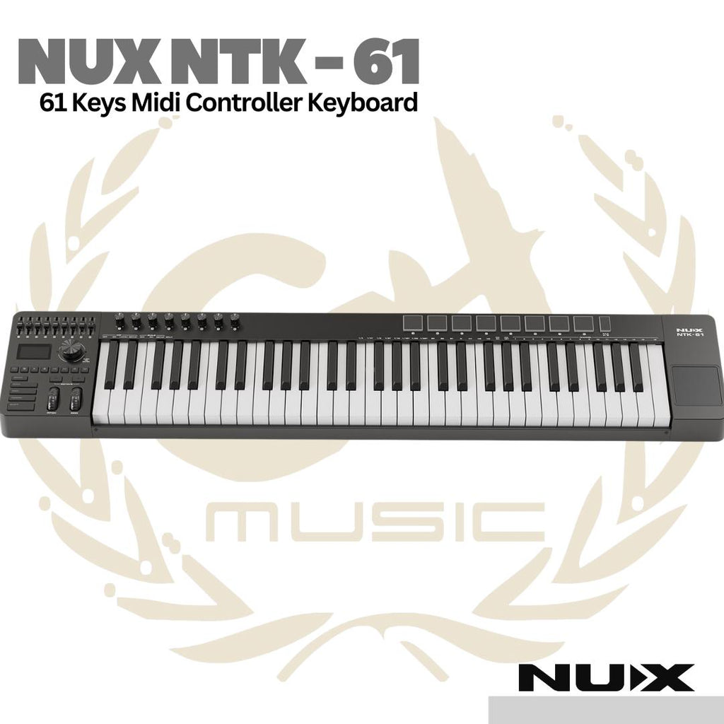 Nux NTK-61 Midi Keyboard Controller 61 Keys - Keyboard