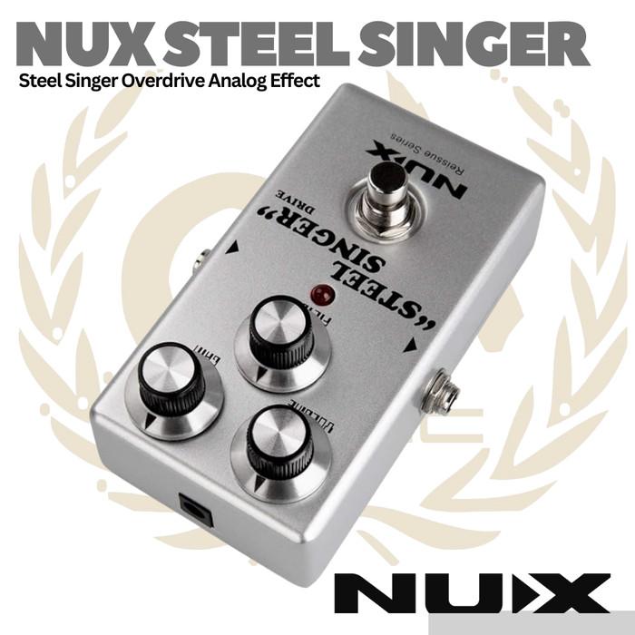 NUX Steel Singer Drive Guitar Effect Pedal - Efek Gitar