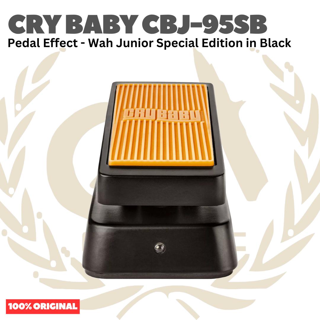 CRY BABY CBJ-95SB WAH JUNIOR Special Edition in Black Pedal Effect - Efek Pedal Gitar Bass Original Asli