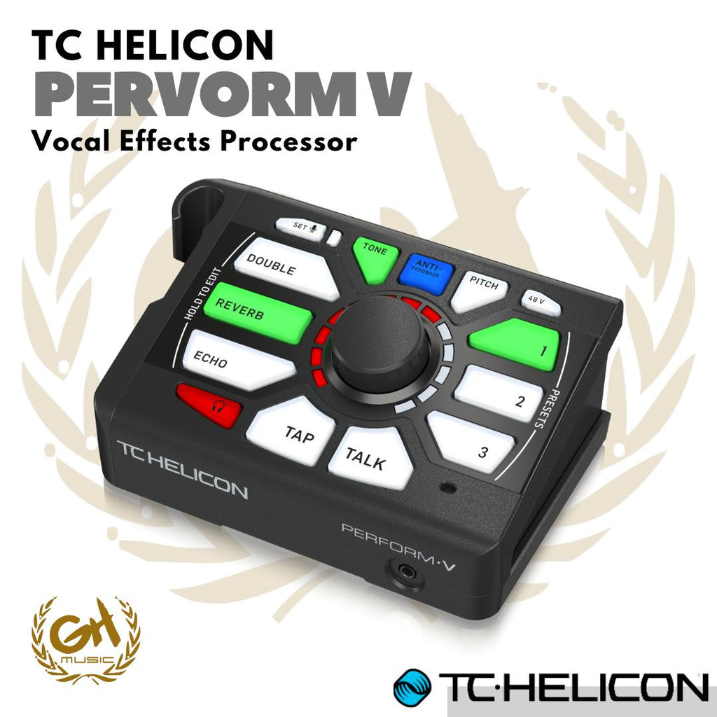 TC HELICON PERFORM-V Vocal Effect Processor | Efek Vokal