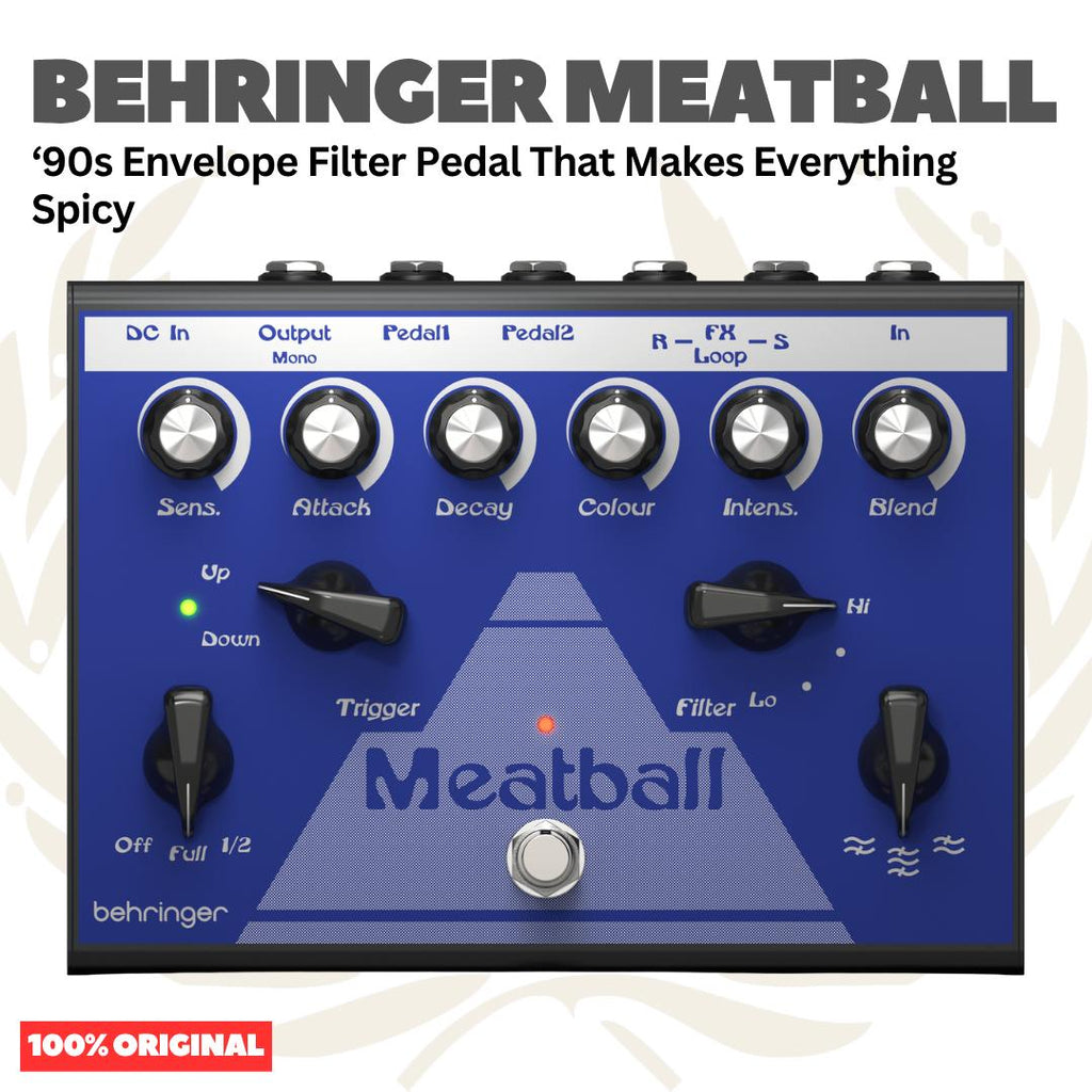 Behringer Meatball ‘90s Envelope Filter Pedal That Makes Everything Spicy Pedal Effects - Efek Pedal Gitar