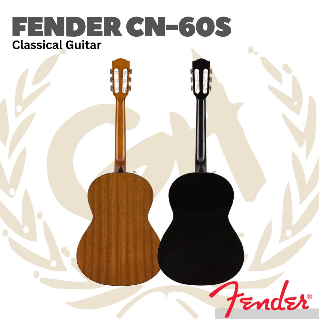 Fender CN-60S Nylon String Classical Guitar - Gitar Klasik Nylon