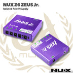 NUX Z6 ZEUS Jr. POWER SUPPLY PEDALBOARD NOISE-FREE - Power Supply Pedal Anti Noise Z6-ZEUS-JR