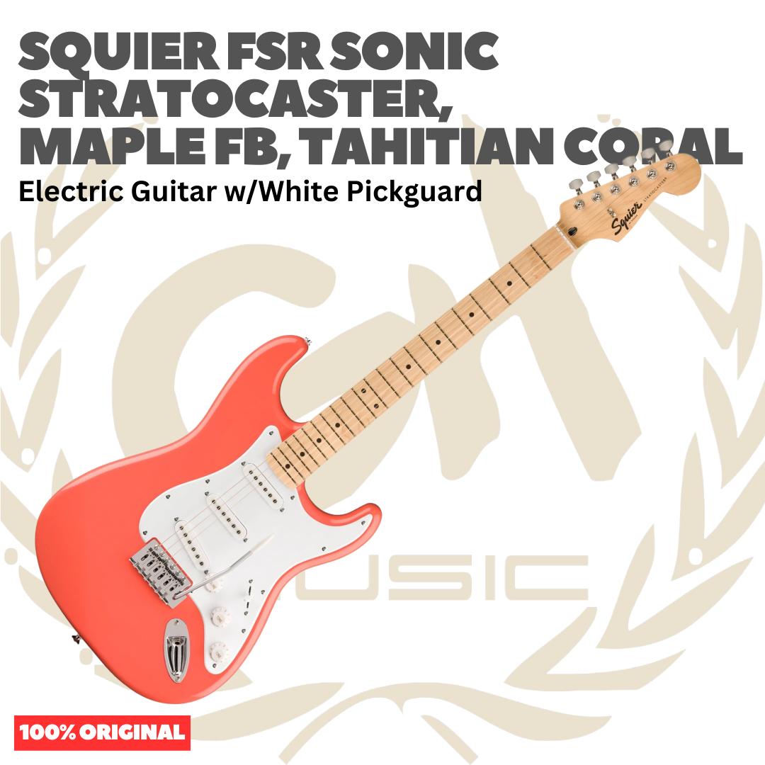 SQUIER FSR SONIC Stratocaster Electric Guitar | Gitar Elektrik Listrik