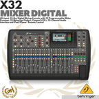 BEHRINGER X32 32-Channel Audio Interface | MIXER DIGITAL