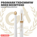 PROMARK TXDCMM1W Mike McIntosh Lacquered Hickory Stick Drum - Stik Drum Original Asli