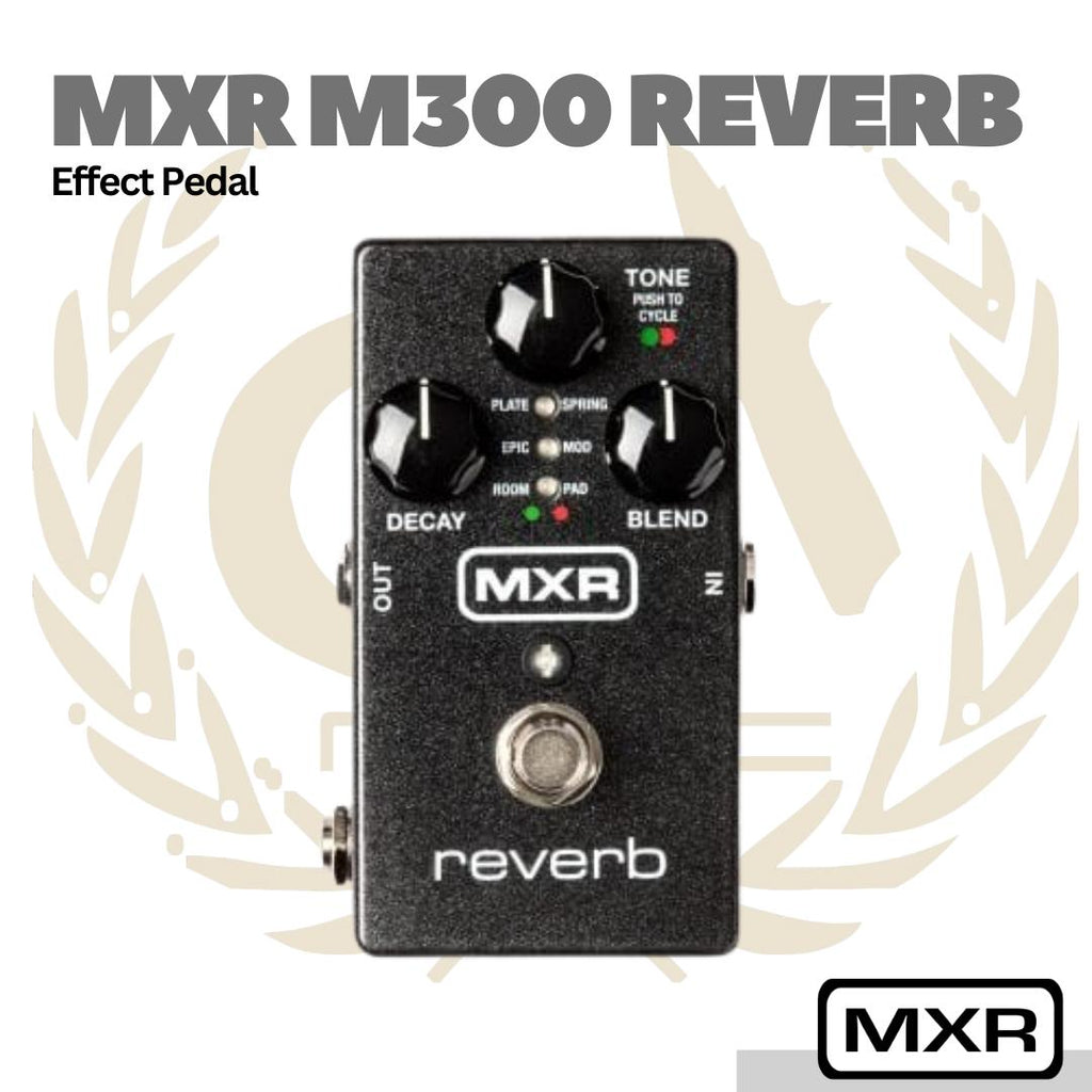 MXR M-300 Reverb Effect Pedal - Efek Pedal