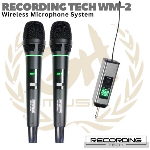 RECORDING TECH WM2 Wireless Microphone | Mic Werles RT-HH-WM 2