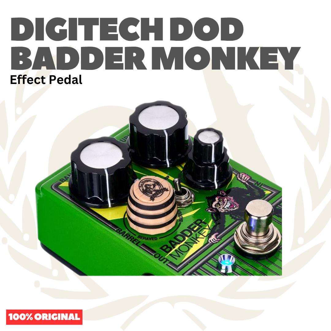 DIGITECH DOD Badder Monkey Overdrive Pedal Effects for Guitar - Efek Pedal Gitar