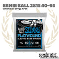 Ernie Ball 2815 Extra Slinky Flatwound Electric Bass Strings, 40-95