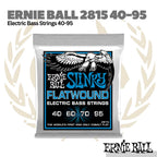 Ernie Ball 2815 Extra Slinky Flatwound Electric Bass Strings, 40-95