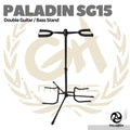 Paladin SG15 Double Guitar Bass Stand - Stan Gitar Bass Multi
