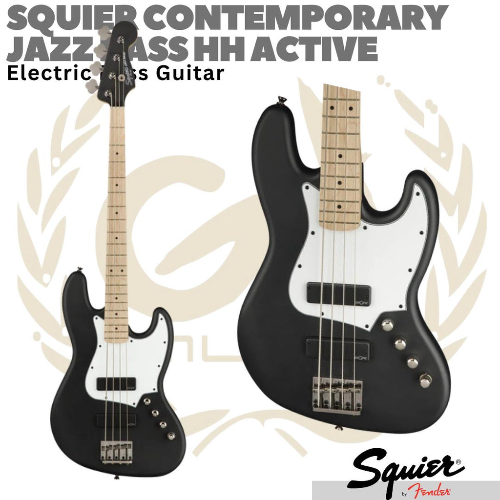 SQUIER JAZZ BASS HH Active Contemporary | Jazzbass Elektrik Listrik