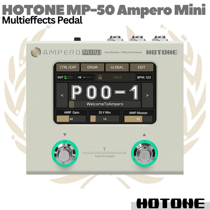 HOTONE MP50 Ampero Mini Multi effects Pedal | Efek Gitar Multieffect