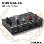 NUX NAI-24 USB Audio Interface - Sound Card NUX NAI 24 | NAI24 Soundcard