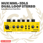 NUX NML-3DLS Dual Loop Stereo Guitar Bass Vocal Pedal Effect - Efek Pedal Gitar Bass Vokal Original Asli