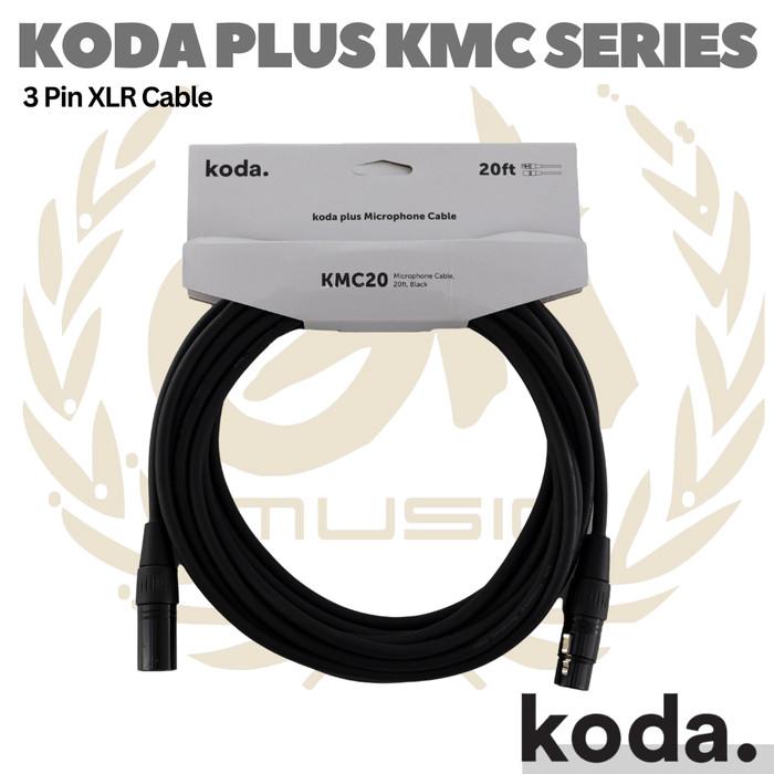 Koda Plus KMC Microphone Cable - Kabel XLR Canon 3pin