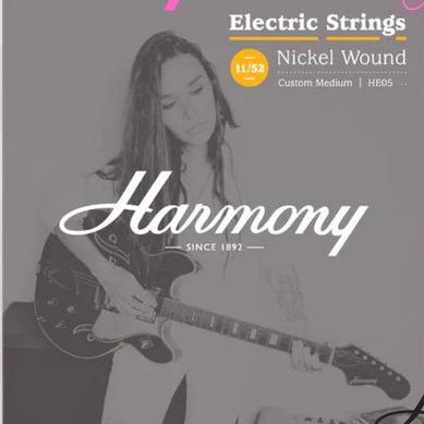 Harmony HE05 Nickel Wound 11-52 Electric Guitar String Senar Elektrik