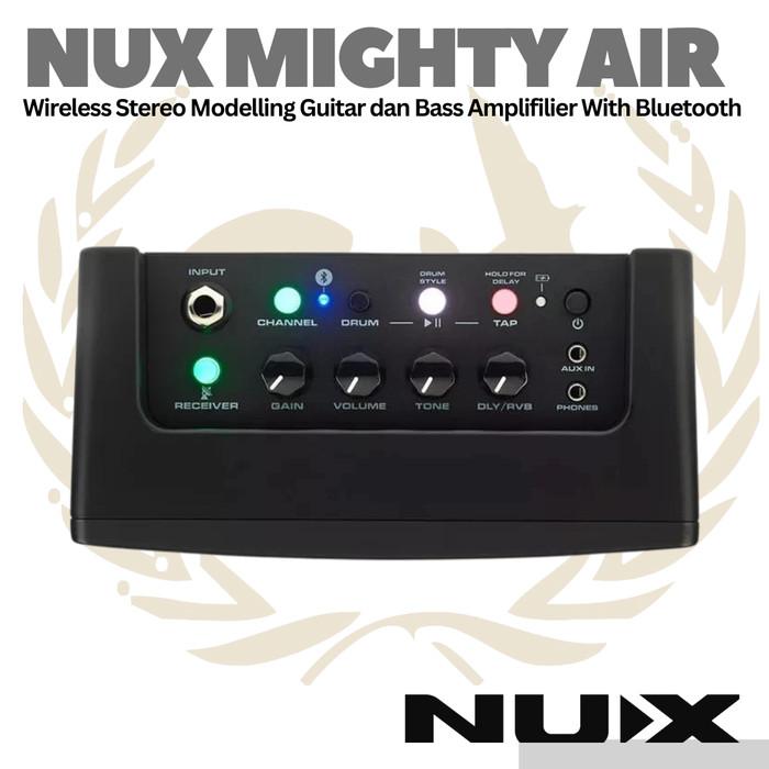 Nux Mighty Air Wireless Guitar / Bass Amplifier with Bluetooth