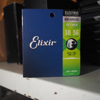 Elixir 19057 Nickel Plated Steel with OPTWEB coating 7-strings Electric Guitar Strings 10-56
