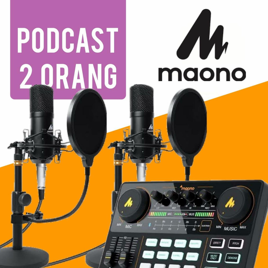 PAKET PODCAST 2 ORANG MAONO AM200 PLUS A03T