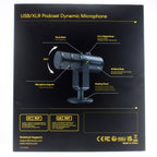 MAONO PD400X USB/XLR DYNAMIC PODCAST MICROPHONE - SOUND CARD MAONOCASTER E2 AME2