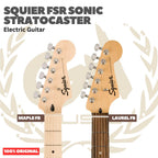 SQUIER FSR SONIC Stratocaster Electric Guitar | Gitar Elektrik Listrik