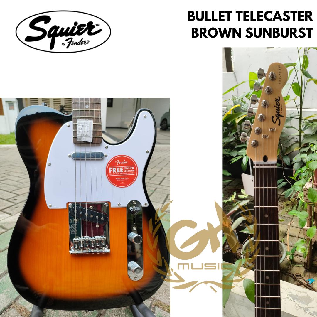 SQUIER BULLET TELECASTER ELECTRIC GUITAR, LAUREL FB