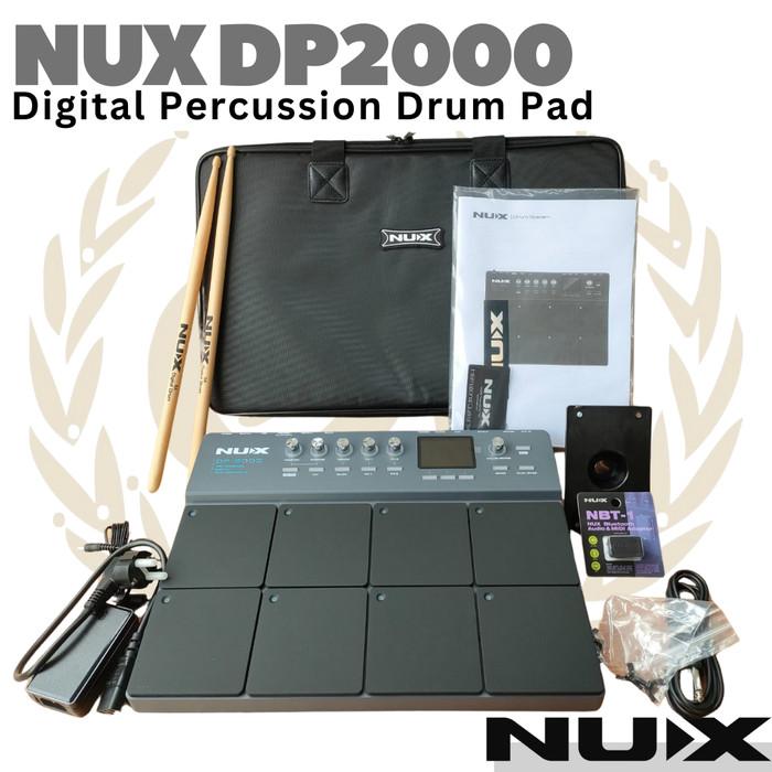 NUX DP2000 Digital Percussion Electric Drum Pad | Elektrik DP-2000 Asli Original
