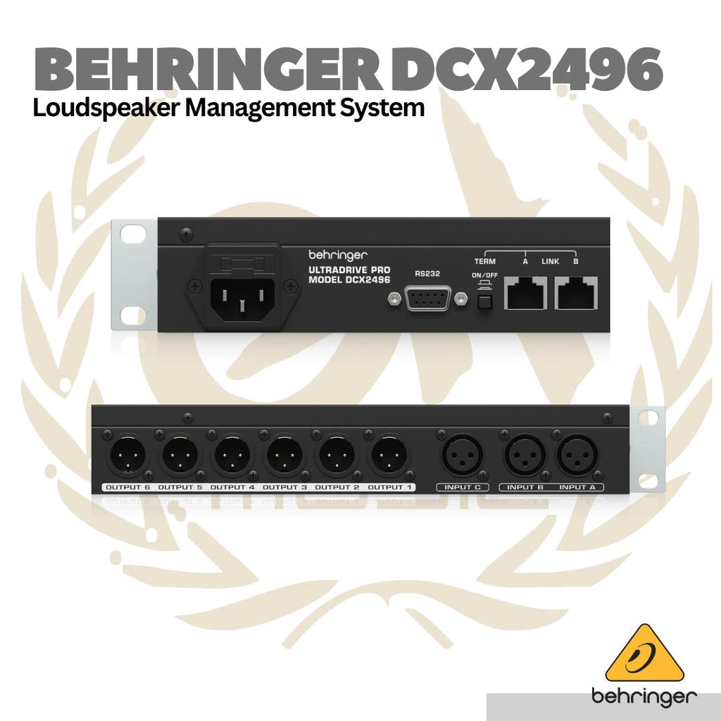 Behringer Ultra-Drive Pro DCX2496 Loudspeaker Management System