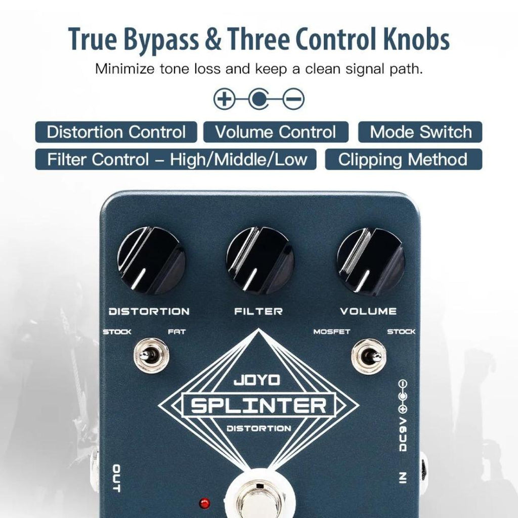JOYO JF-21 SPLINTER Guitar Pedal Effects - Efek Gitar