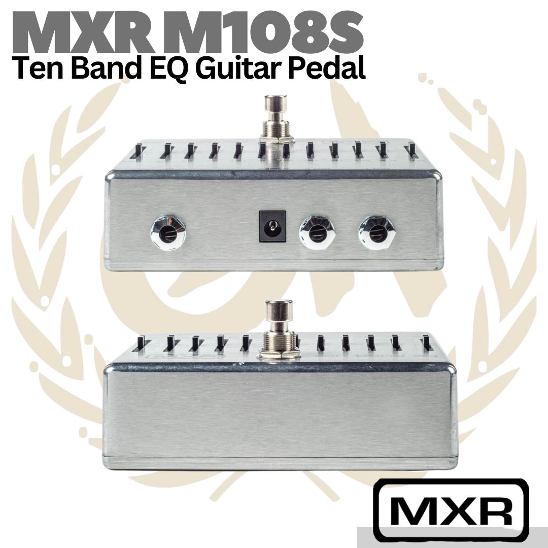 MXR M108S 10 BAND EQ Guitar Effects Pedal | Jim Dunlop Efek Gitar M108