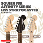 Squier FSR Affinity Series Stratocaster HSS Electric Guitar - Gitar Listrik Elektrik Original Asli