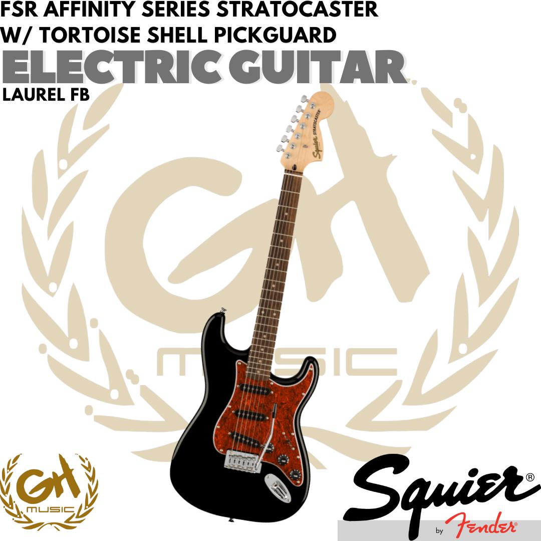 Squier FSR Affinity Series Stratocaster w/ Tortoise Shell Pickguard