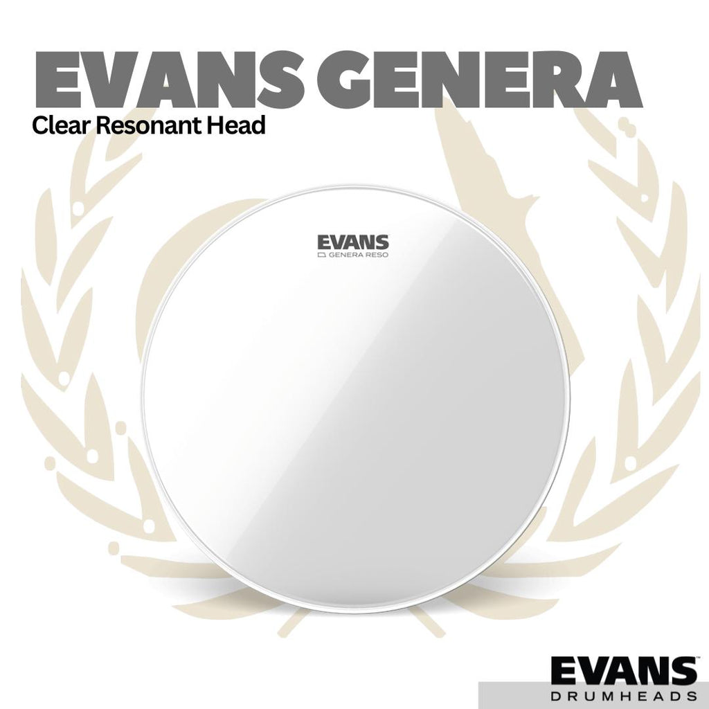 Evans Genera Resonant Clear Drum Head - Membran Drum