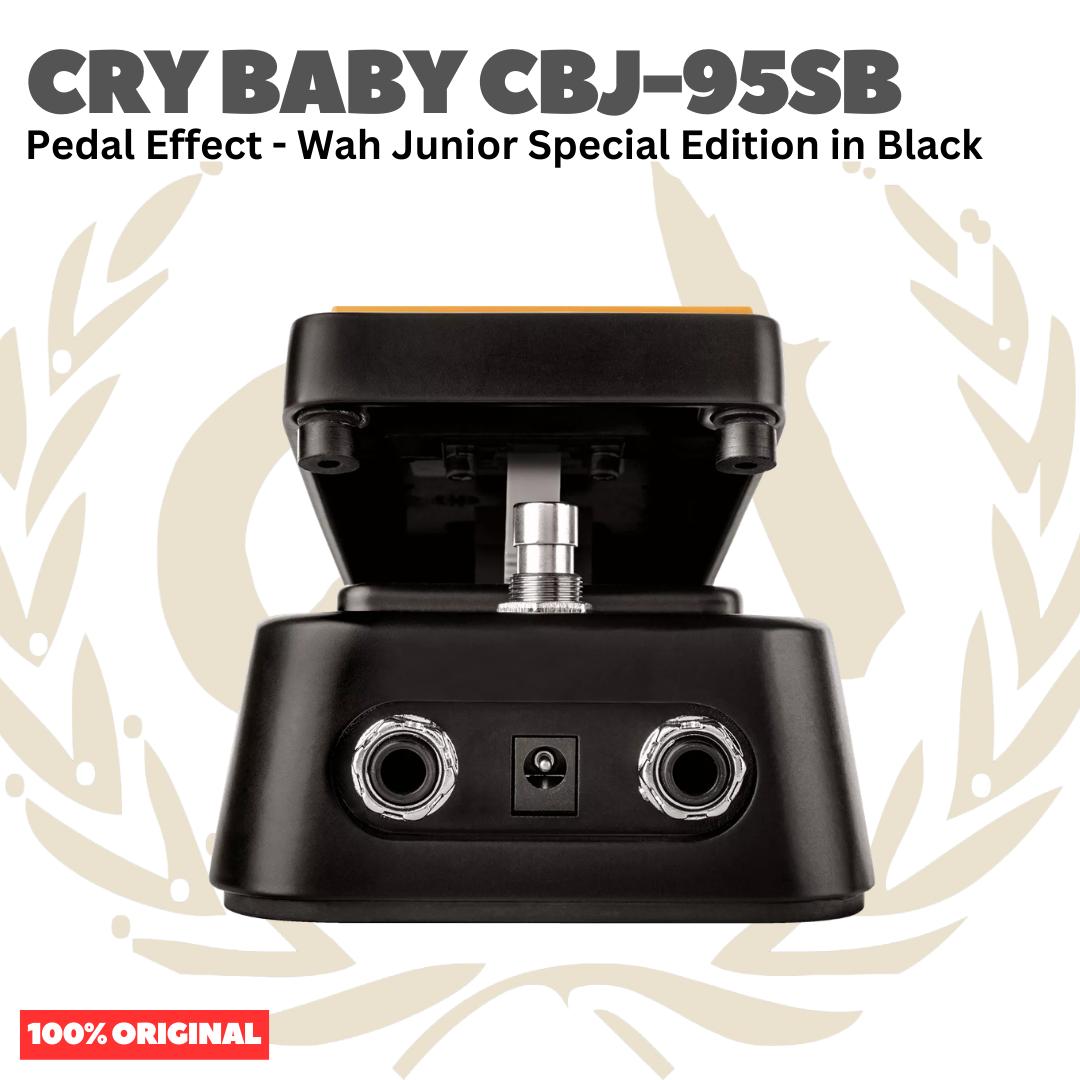 CRY BABY CBJ-95SB WAH JUNIOR Special Edition in Black Pedal Effect - Efek Pedal Gitar Bass Original Asli